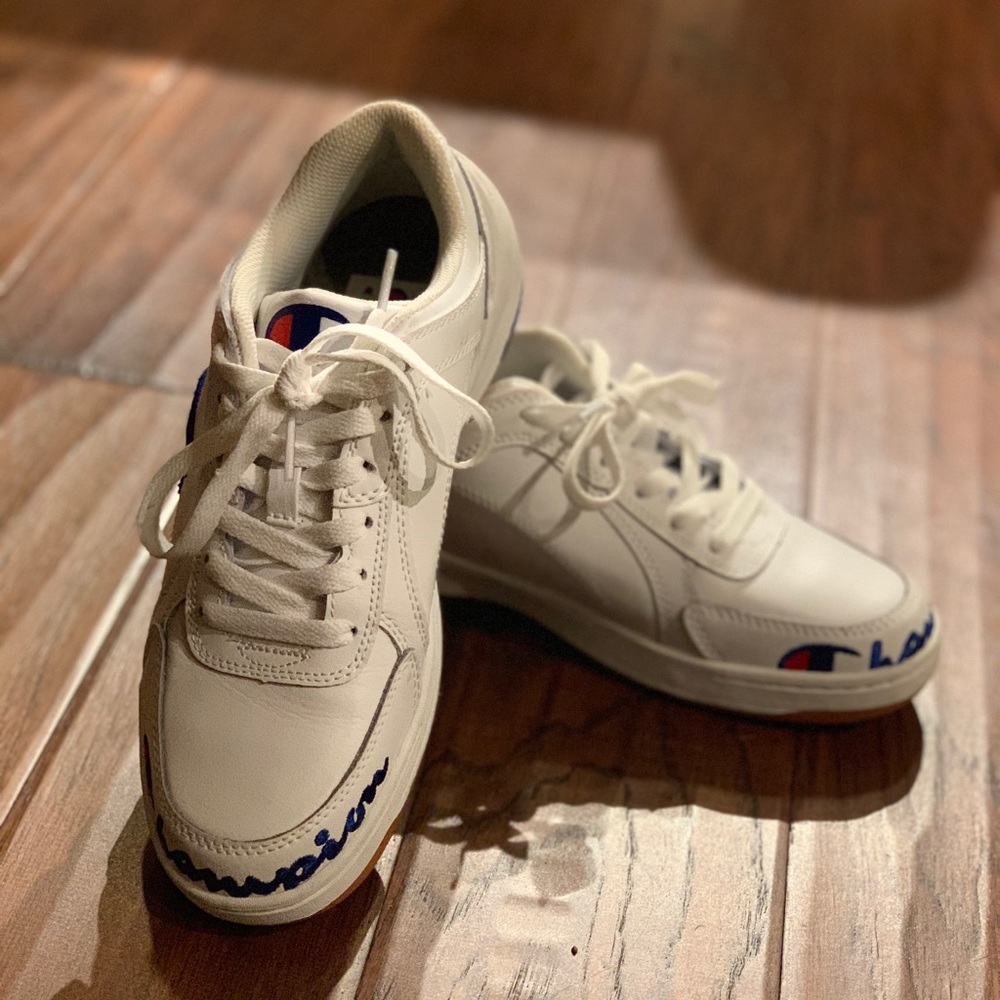 Champion white sneakers